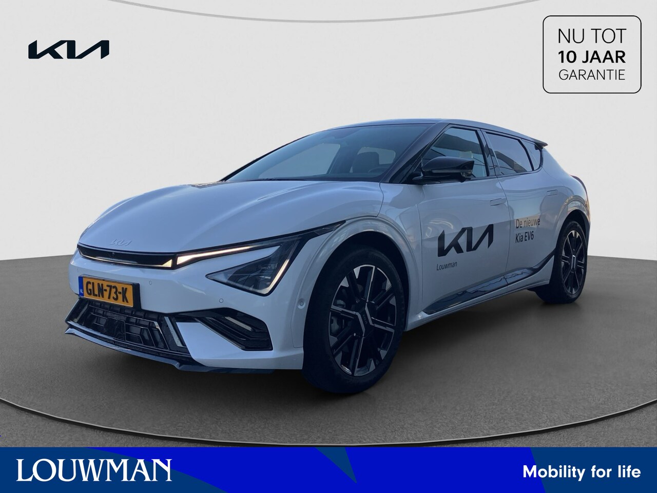Kia EV6 - GT-Line 84 kWh | Meridian Sound | Sunroof | Snow White | **SNEL LEVERBAAR!** - AutoWereld.nl