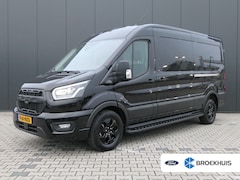 Ford Transit - 350 2.0 TDCI L3H2 Limited | 2800KG Trekgewicht | Dubbele Schuifdeur | Bi-Xenon | 360 Camer
