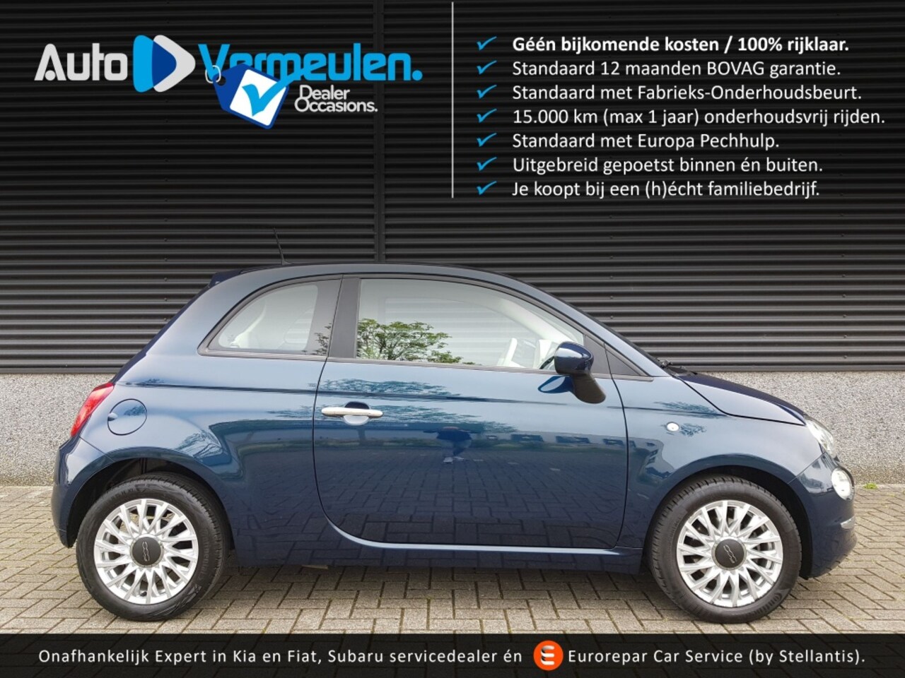 Fiat 500 - Hybrid Lounge - AutoWereld.nl