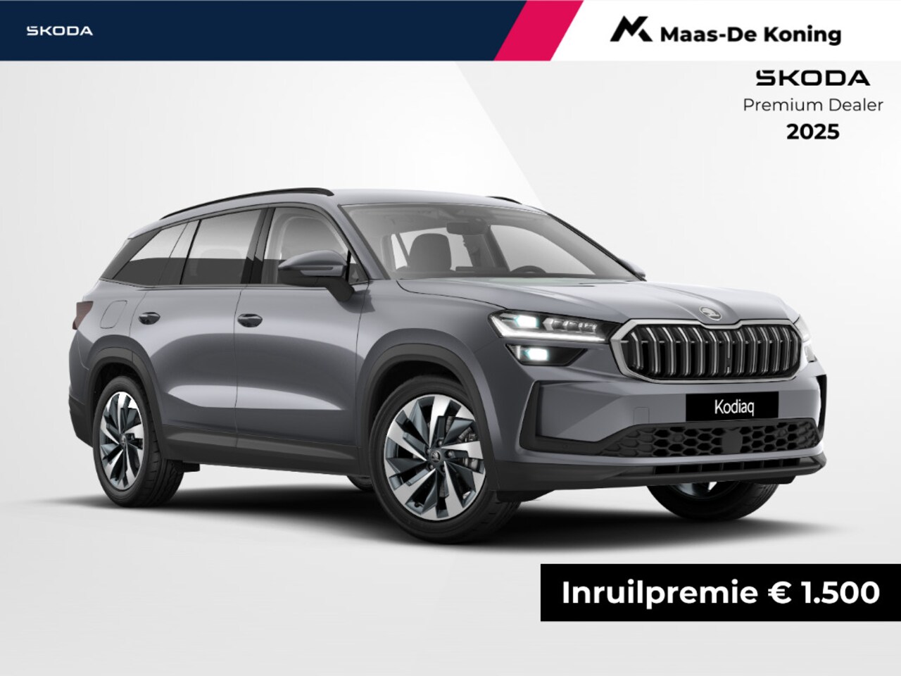 Skoda Kodiaq - Business Edition 1.5 TSI PHEV 150 kW / 204 PK SUV | Trekhaak Wegklapbaar | Metallic Lak | - AutoWereld.nl