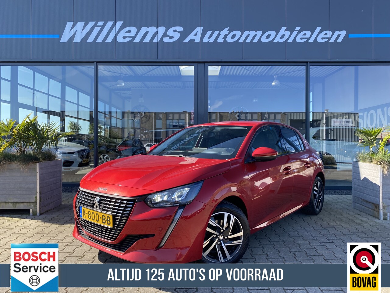 Peugeot 208 - 1.2 PureTech Blue Lease Allure Navigatie , App Connect - AutoWereld.nl