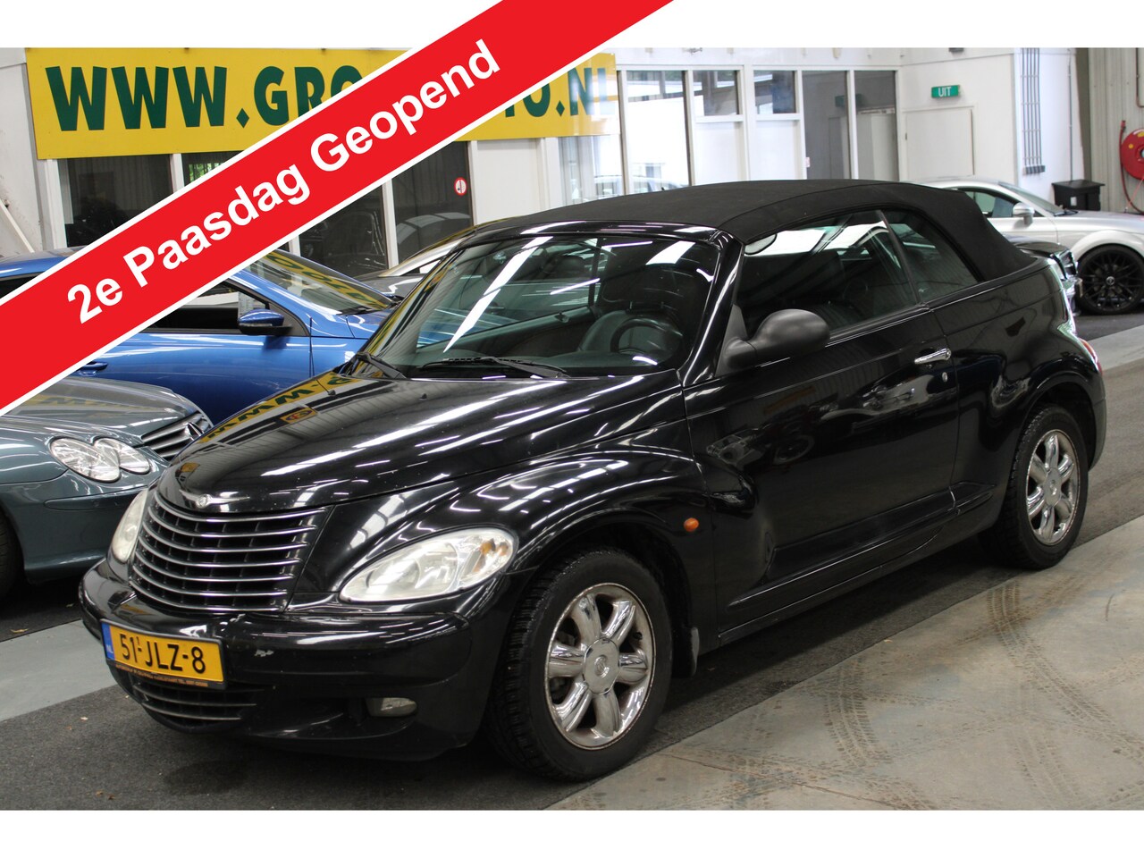 Chrysler PT Cruiser Cabrio - 2.4i Limited Airco Cruise control - AutoWereld.nl