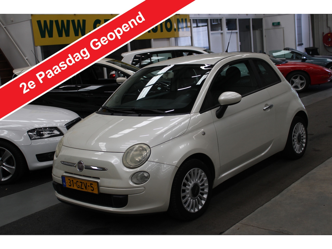 Fiat 500 - 1.4-16V Sport Airco, Stuurbekrachtiging - AutoWereld.nl