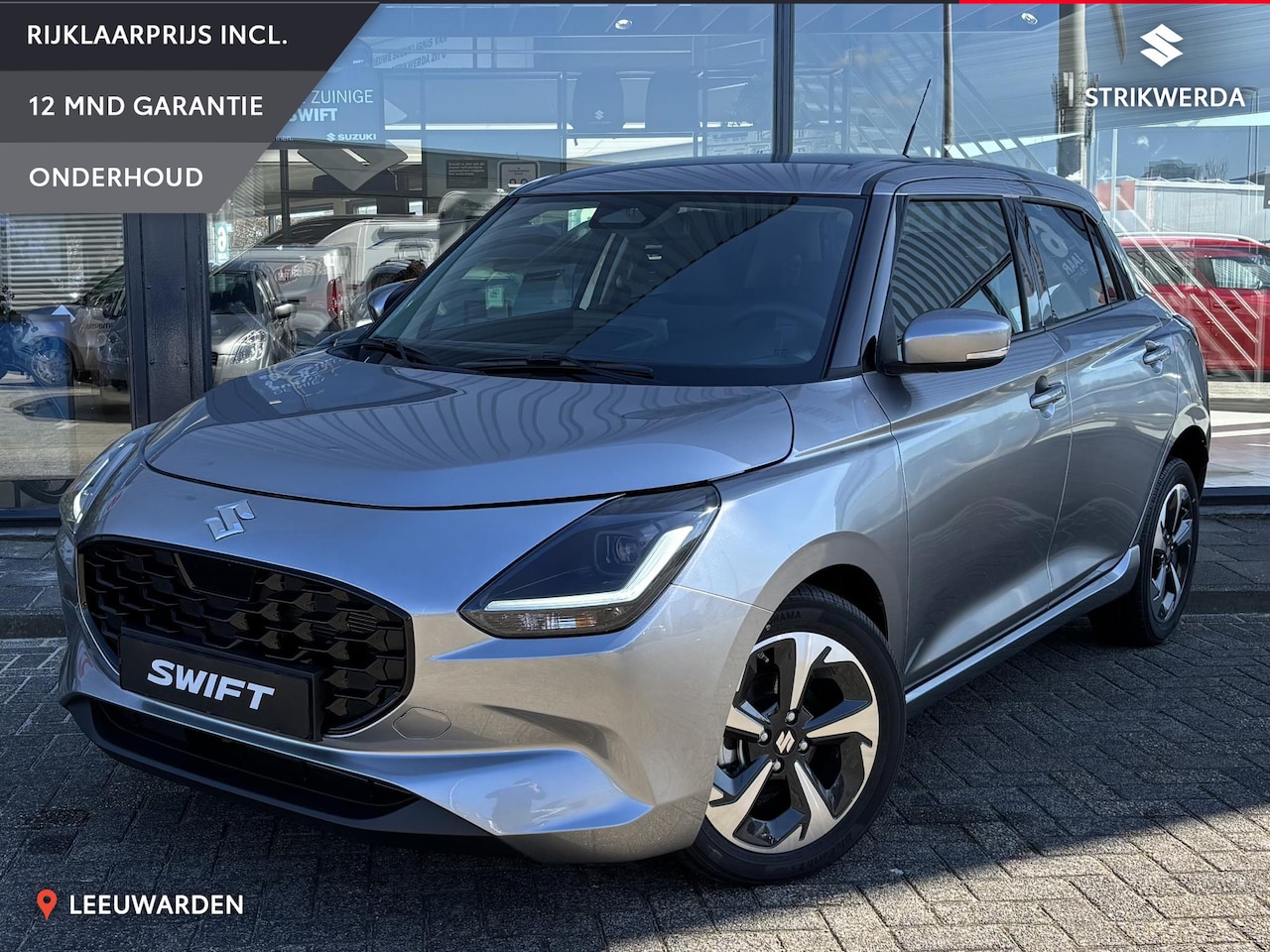 Suzuki Swift - 1.2 Style Smart Hybrid Nieuw/Navi/Clima - AutoWereld.nl