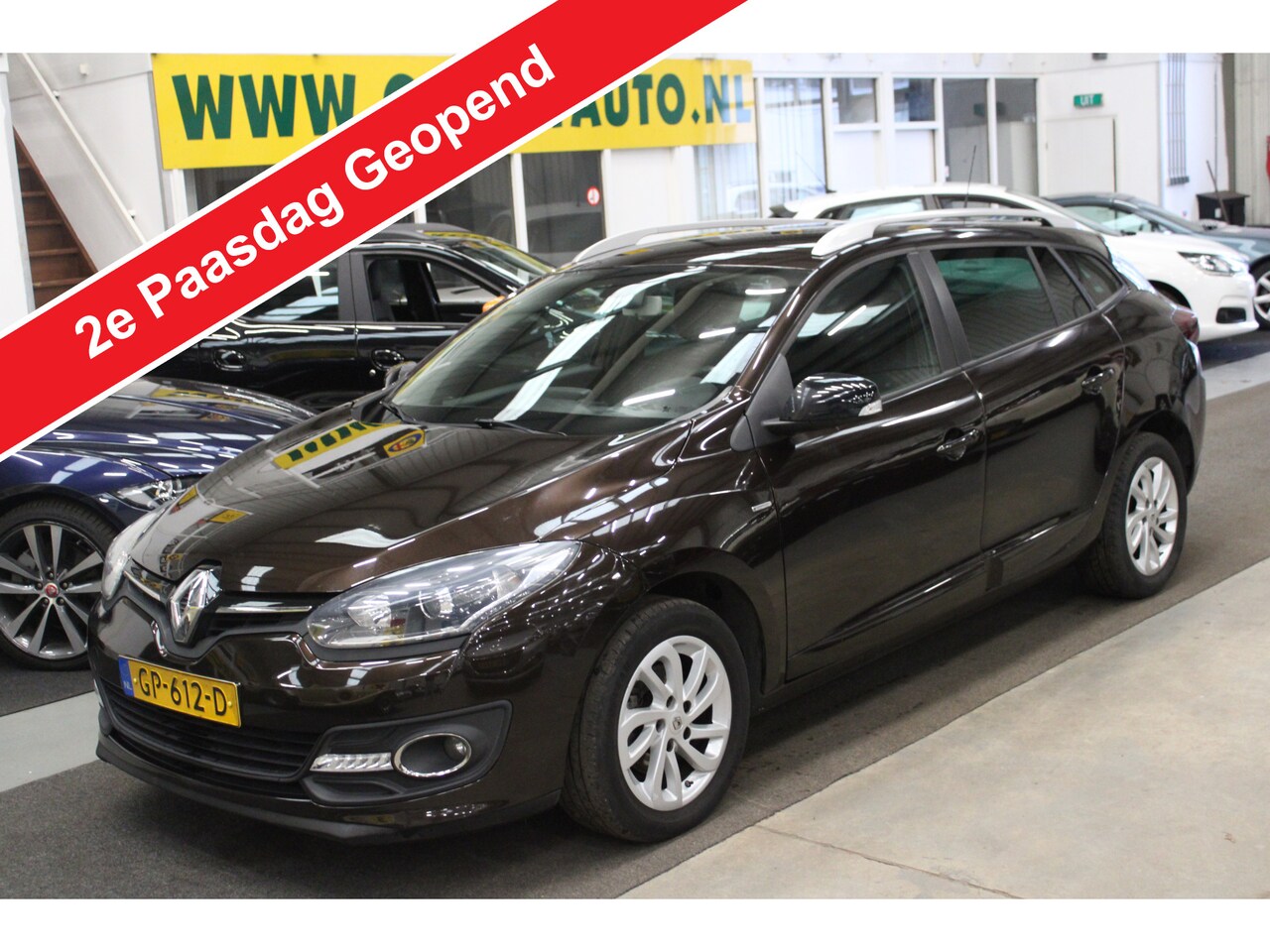 Renault Mégane Estate - 1.2 TCe Limited NAP, Airco, Navi, Trekhaak - AutoWereld.nl