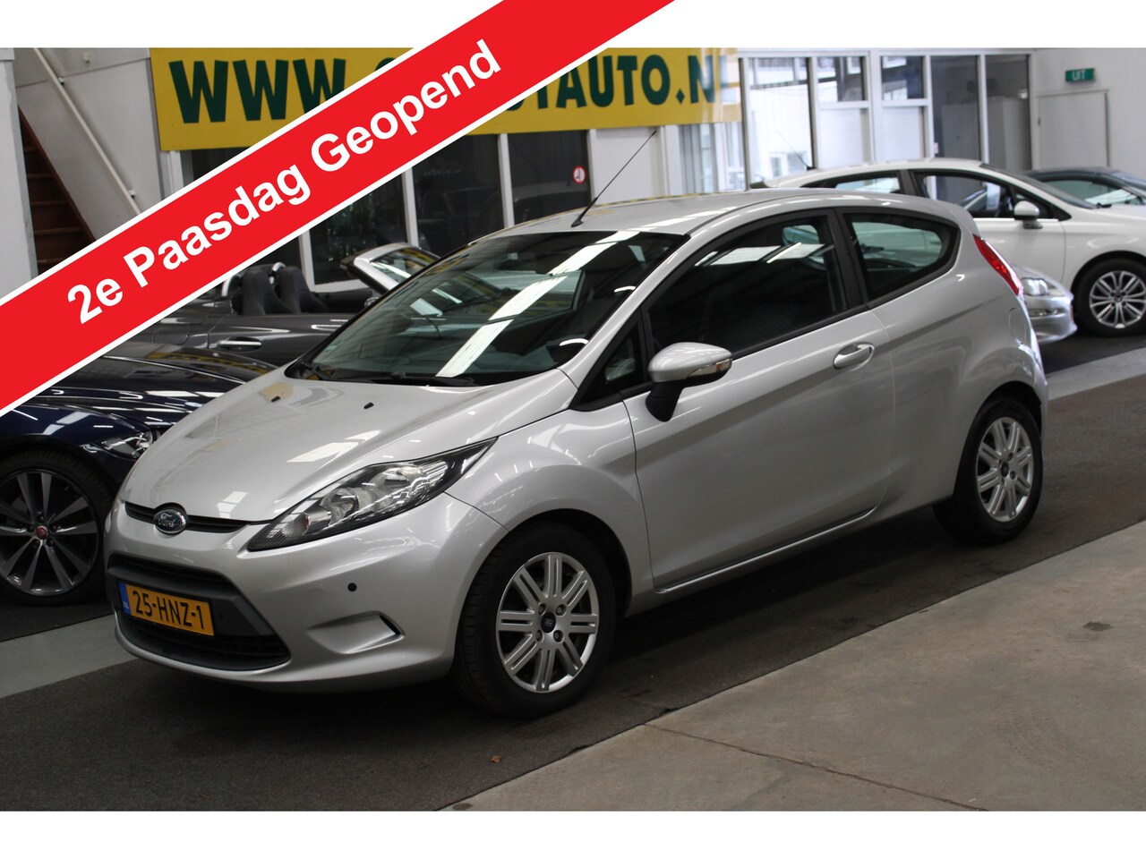 Ford Fiesta - 1.4 Trend Automaat NAP, Airco, Parkeersensoren, Stuurbekrachtiging - AutoWereld.nl