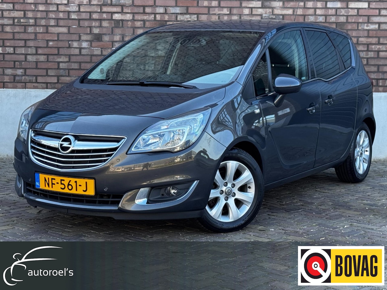 Opel Meriva - 1.4 Turbo Blitz / 120 PK / Trekhaak / Navigatie / PDC Voor + Achter / Climate Control - AutoWereld.nl