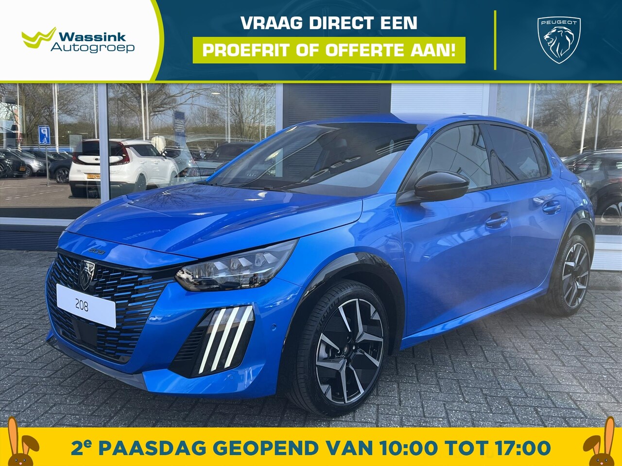 Peugeot 208 - 1.2 Hybrid 100 e-DCS6 GT | Navigatie | Camera | Cruise Control | Parkeersensoren | - AutoWereld.nl