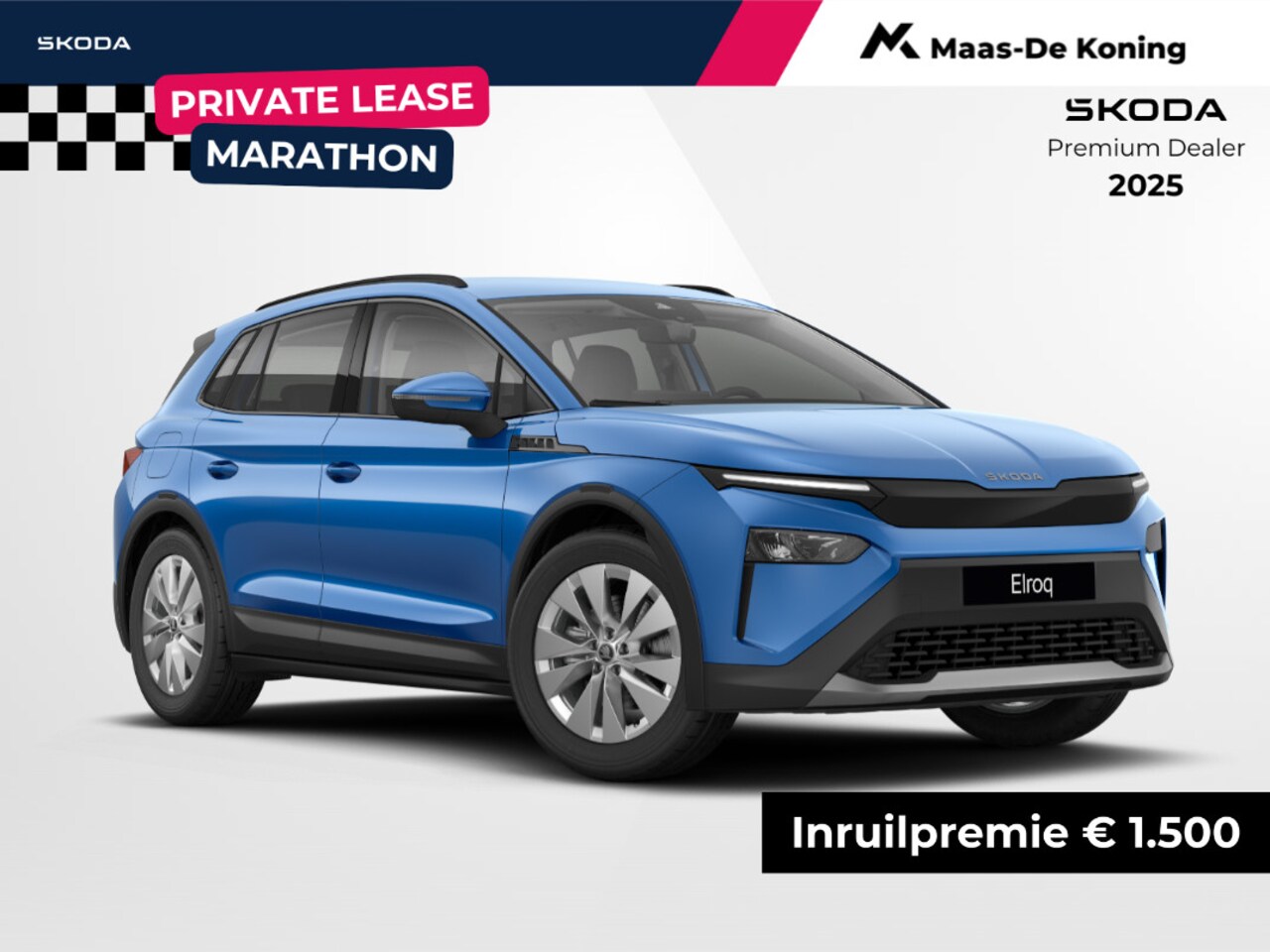 Skoda Elroq - Selection Elektromotor 125kW / 170PK SUV | Energy blue | 19'' inch Lichtmetalen Velgen | P - AutoWereld.nl
