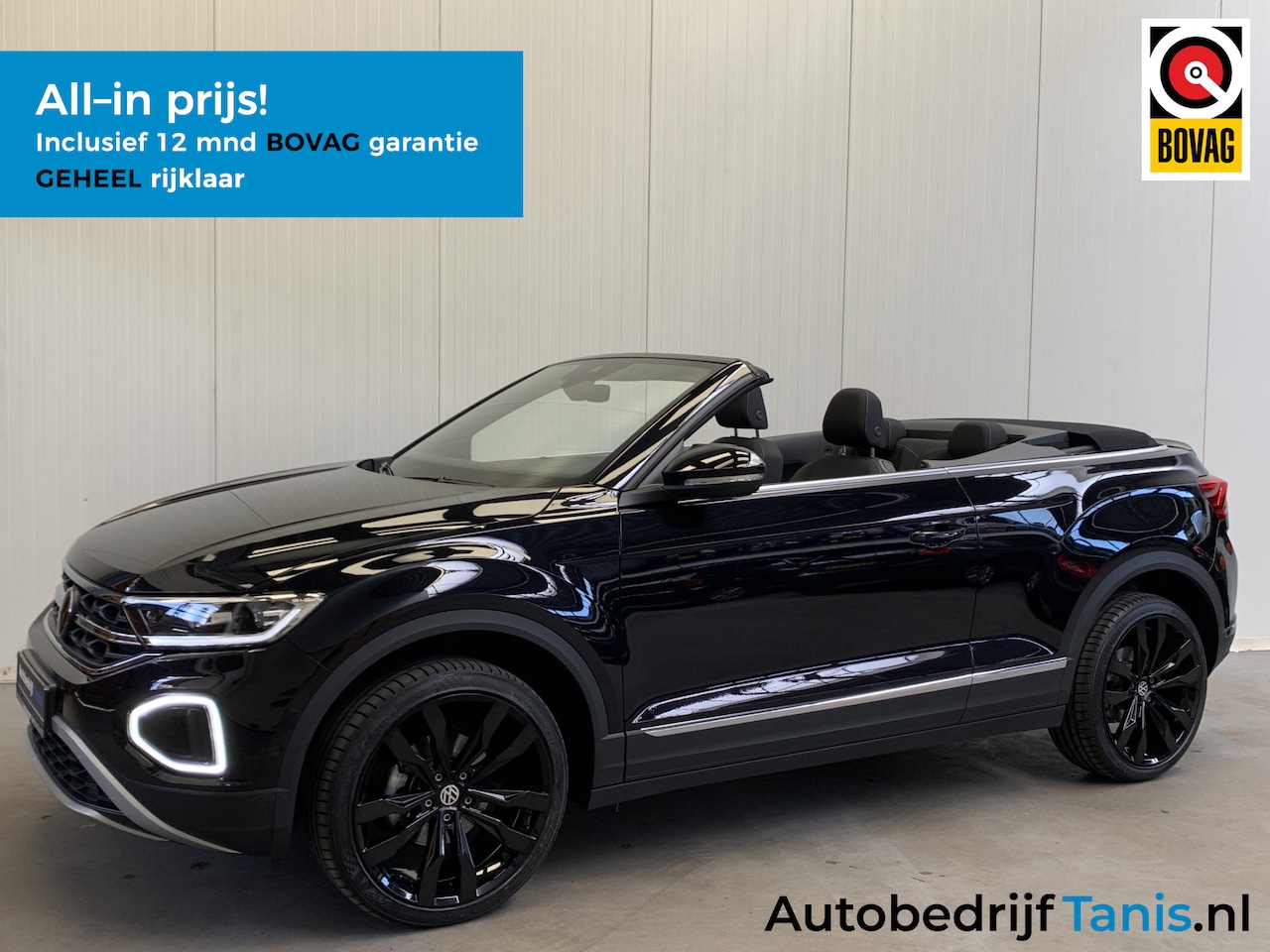 Volkswagen T-Roc Cabrio - 1.0 TSI Style DIGITAL COCKPIT-NAVI-ECC-CAMERA-19 inch LMV-PARKEER FUNCTIE - AutoWereld.nl