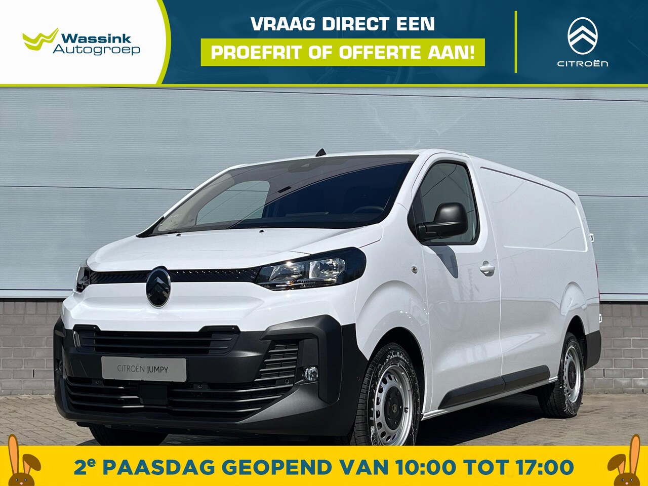 Citroën Jumpy - GB 2.0 BlueHDi 145pk L3 | Trekhaak | Reservewiel | Houten Afwerking Laadruimte | Cruise Co - AutoWereld.nl
