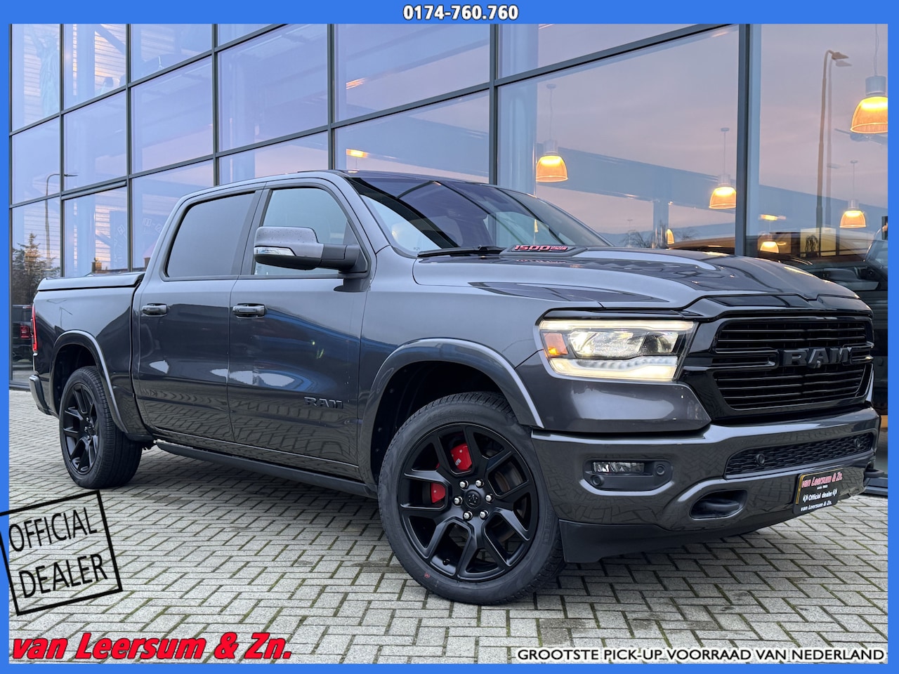 Dodge Ram Pick Up - Laramie Night | Pano | H&K | Uitlaatklep - AutoWereld.nl