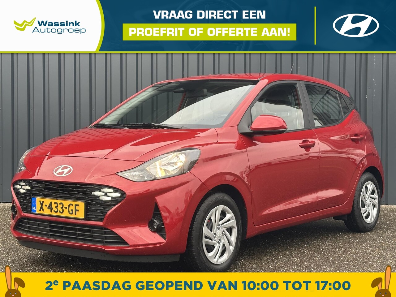 Hyundai i10 - 1.0i 67pk Comfort | Apple Carplay | Android Auto | Airco | 285,- Private Lease per maand! - AutoWereld.nl