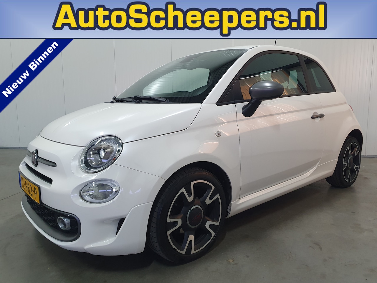 Fiat 500 - 0.9 TwinAir Turbo Sport NAVI/CRUISE/CLIMA/LMV - AutoWereld.nl