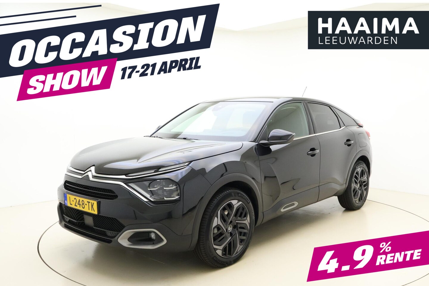 Citroën C4 - 1.2 Puretech Shine 130 PK | Handgeschakeld | Lederen bekleding | Camera | Start/stop | Cli - AutoWereld.nl