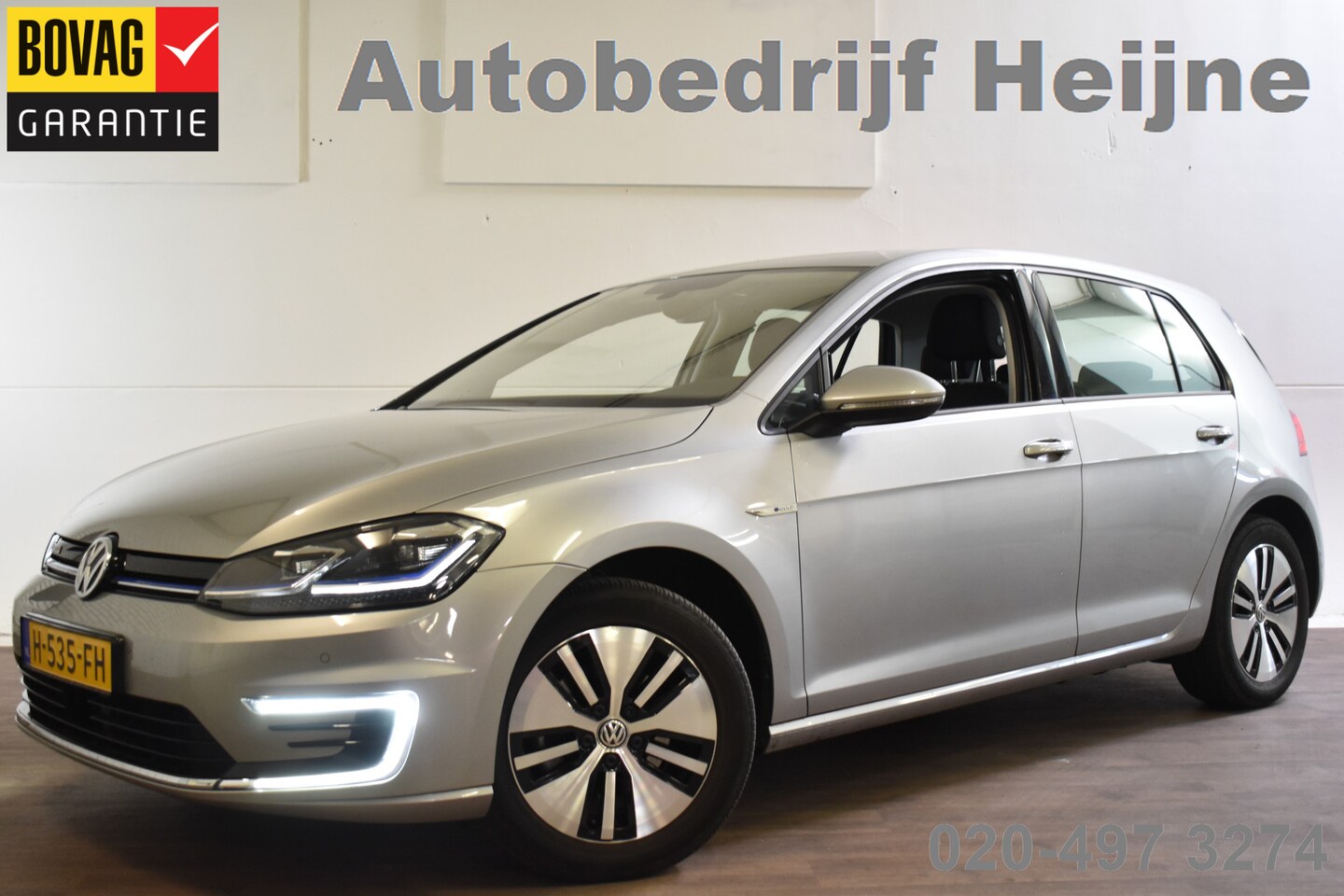 Volkswagen e-Golf - 35.8KWH EXECUTIVE NAVI/LED/PDC - AutoWereld.nl