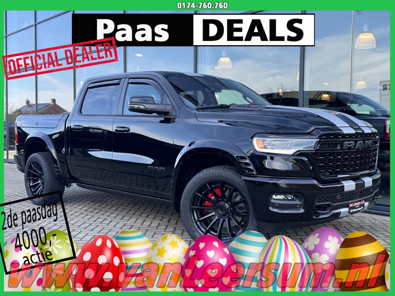 Dodge Ram Pick Up - Limited XXL | Pano | H&K | 22" | Flares | Passenger screen - AutoWereld.nl