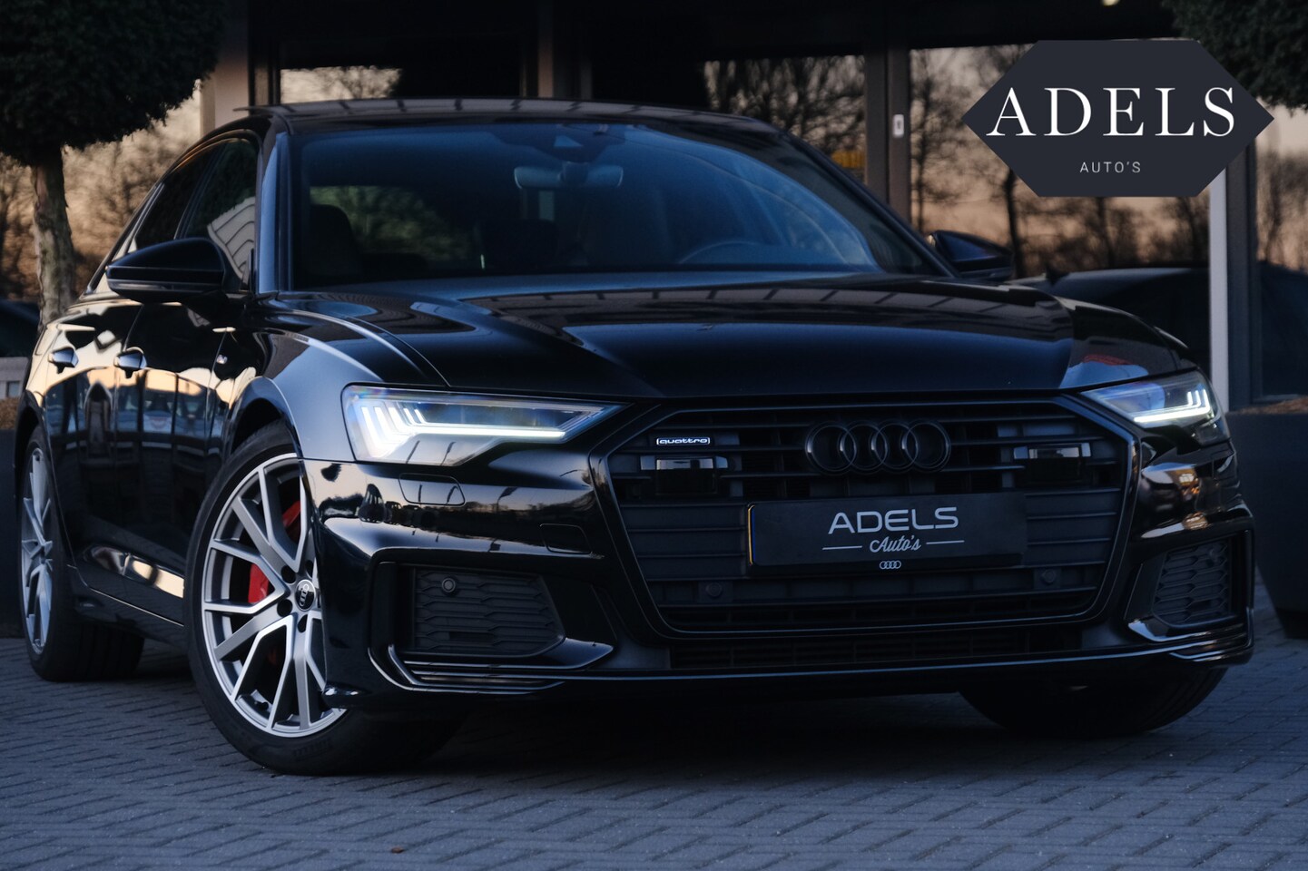 Audi A6 Limousine - 55 TFSIe Quattro Competition PANO RS VALCONA LEDER BLACK OPTIEK ACC B&O - AutoWereld.nl