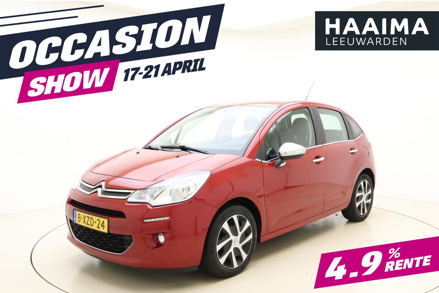 Citroën C3 - 1.2 PureTech Collection 81pk | Climate Control | Audio | Afneembare Trekhaak | Weinig Kilo - AutoWereld.nl