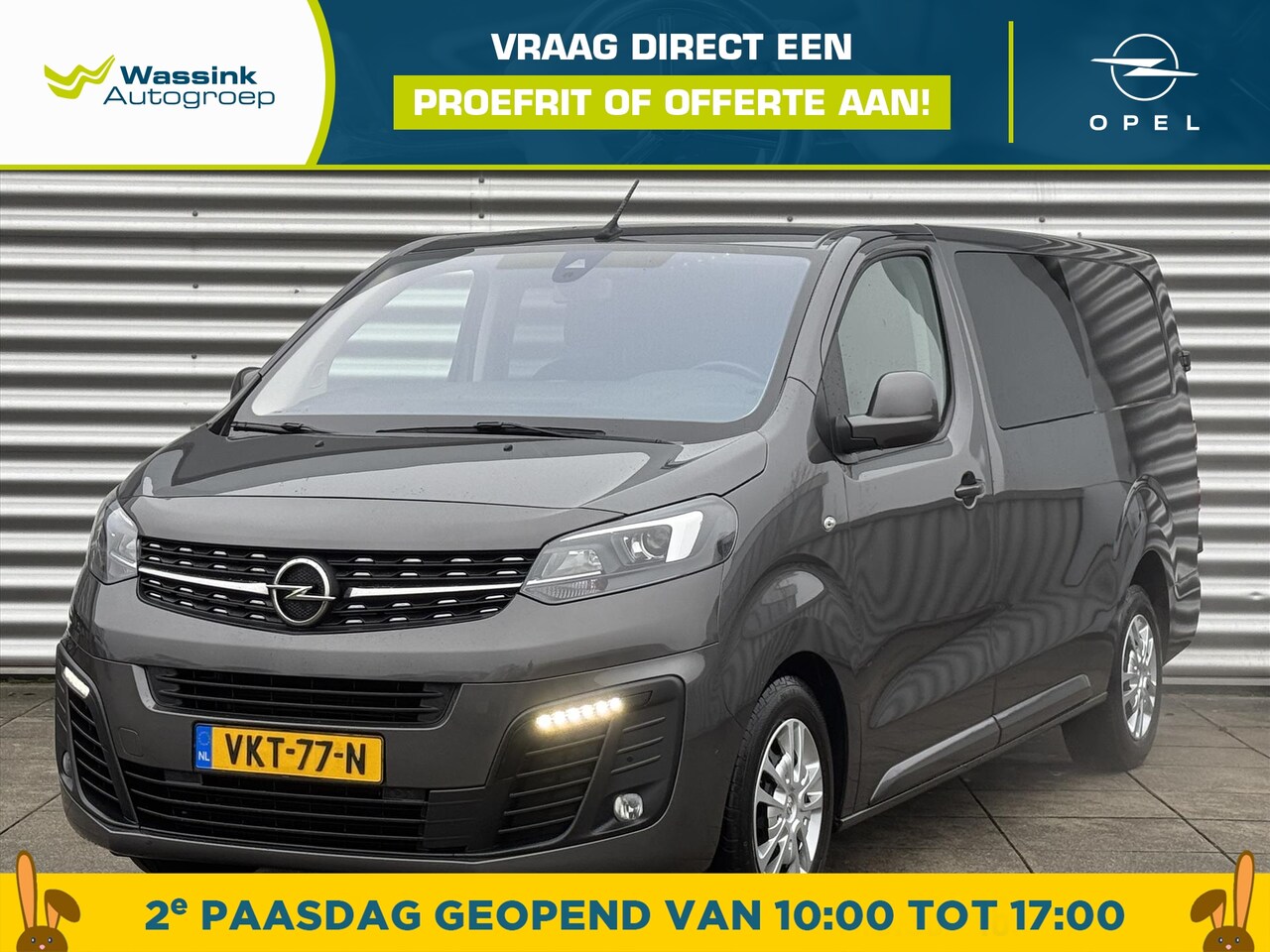 Opel Vivaro - Dubbel Cabine 2.0 Diesel 122pk L3H1 5-zits 8-Traps Automaat | Navigatie | Camera | Trekhaa - AutoWereld.nl