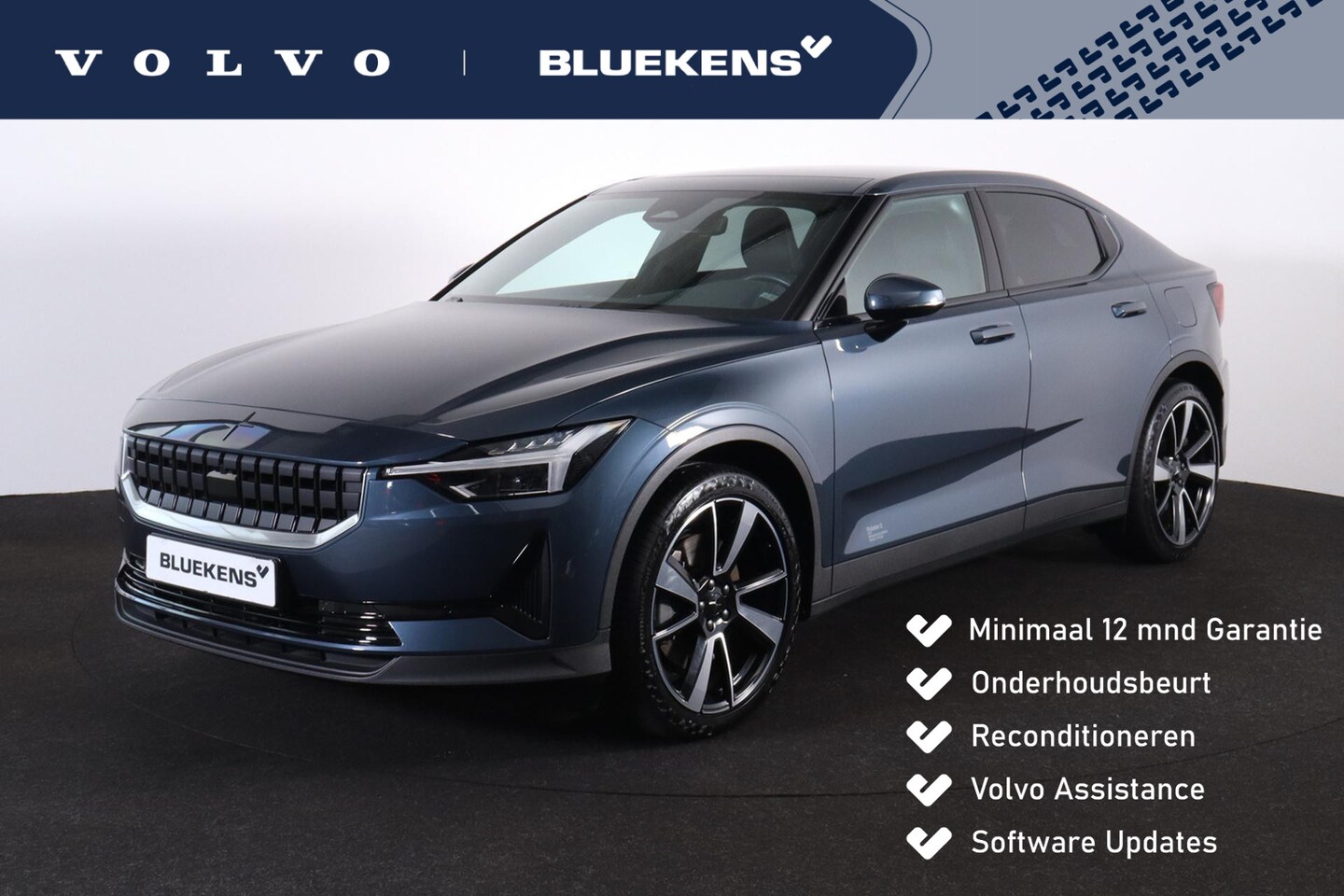 Polestar 2 - Long Range 78 kWh - Panoramadak - Harman/Kardon audio - Parkeercamera achter - Verwarmde v - AutoWereld.nl