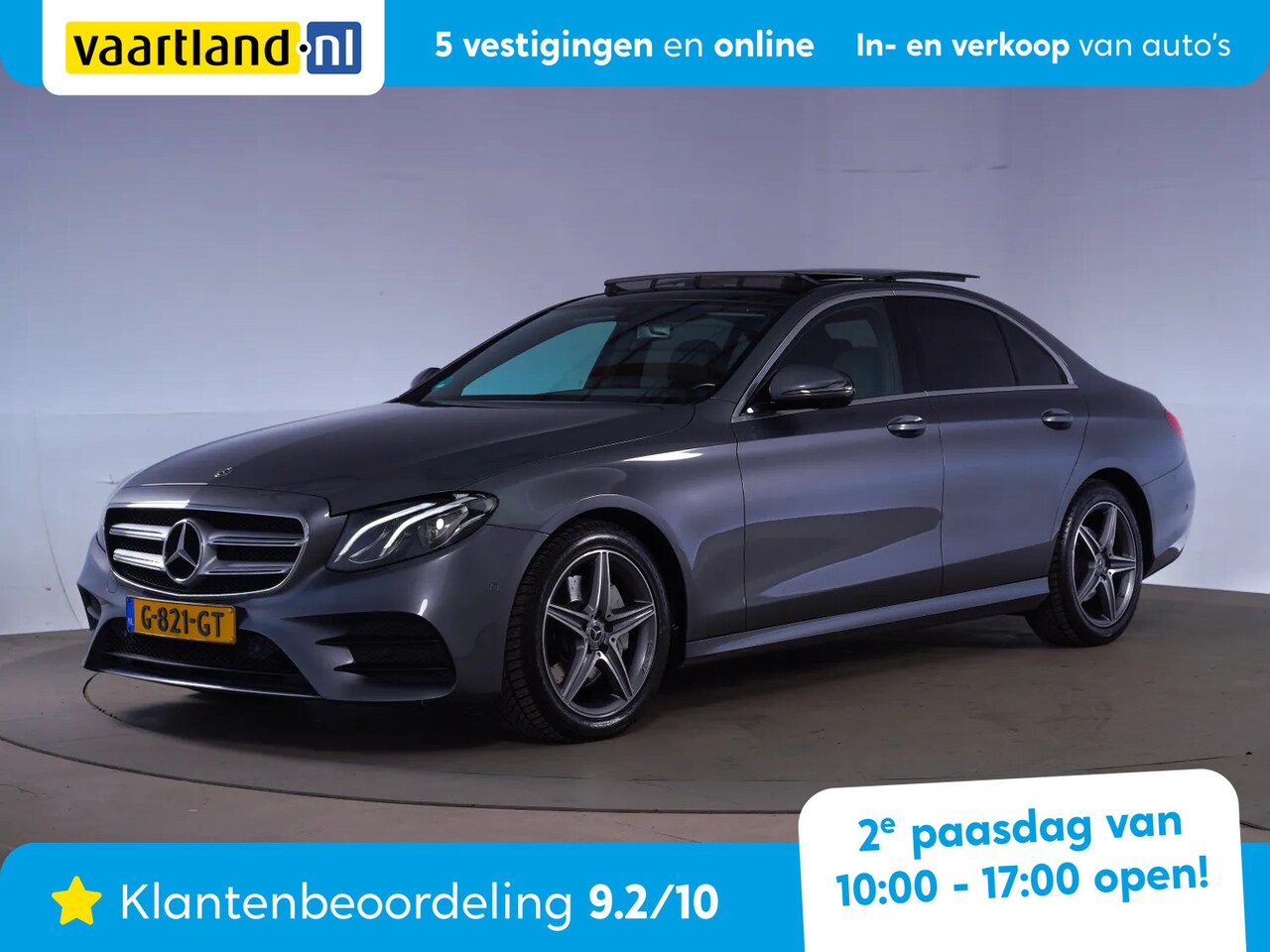 Mercedes-Benz E-klasse - 200d Premium AMG Sport [ Panorama Widescreen Alcantara/leder LED ] - AutoWereld.nl