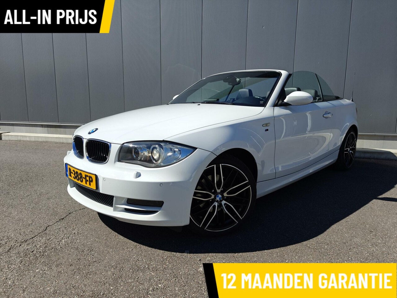 BMW 1-serie Cabrio - 118i|Xenon|18 inch|Leder|Cruise|143pk| - AutoWereld.nl