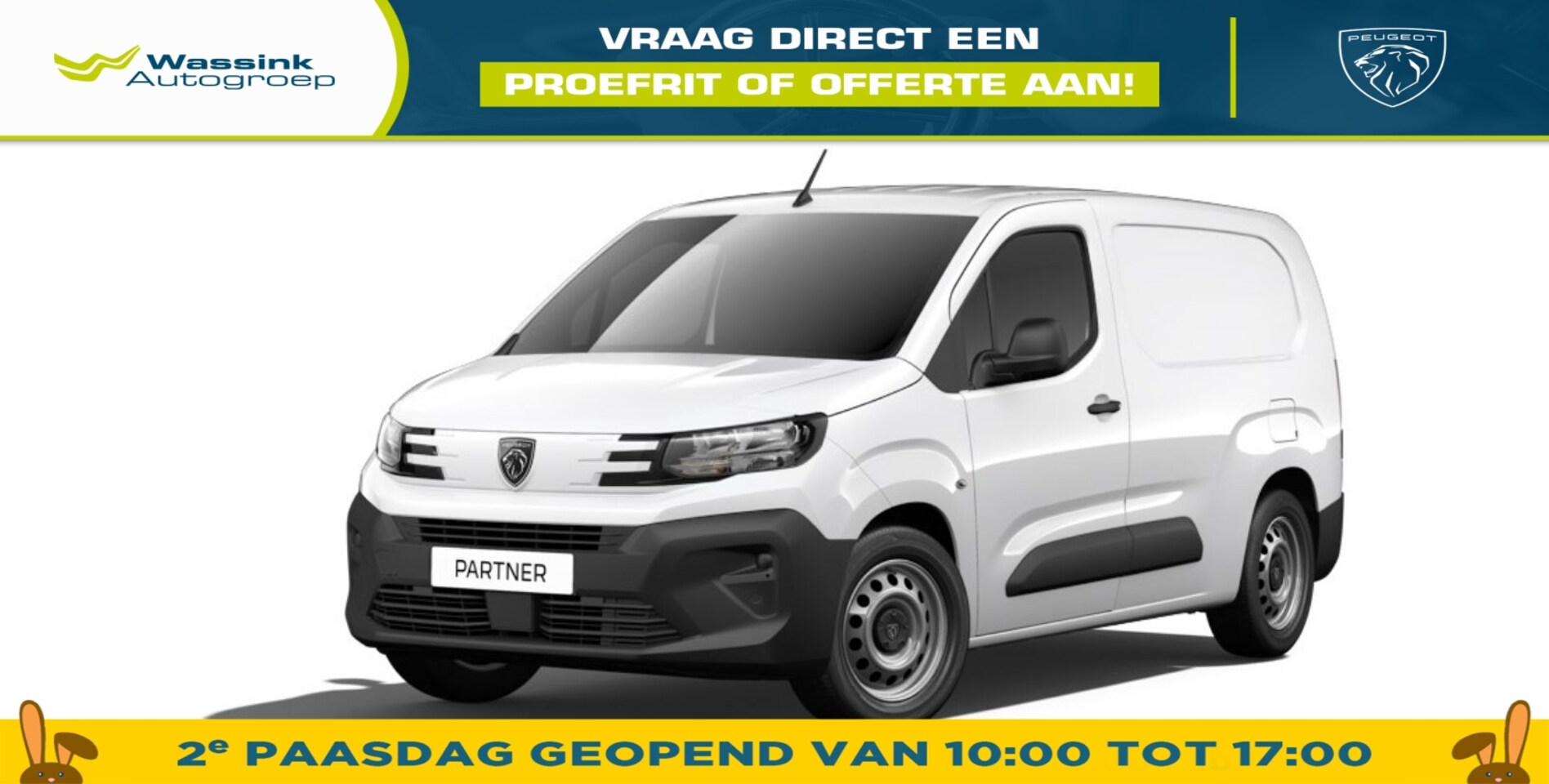 Peugeot Partner - 1.5 BlueHDi 130pk EAT8 L2 | Automaat | 1000KG Laadvermogen | Trekhaak Voorbereiding | - AutoWereld.nl