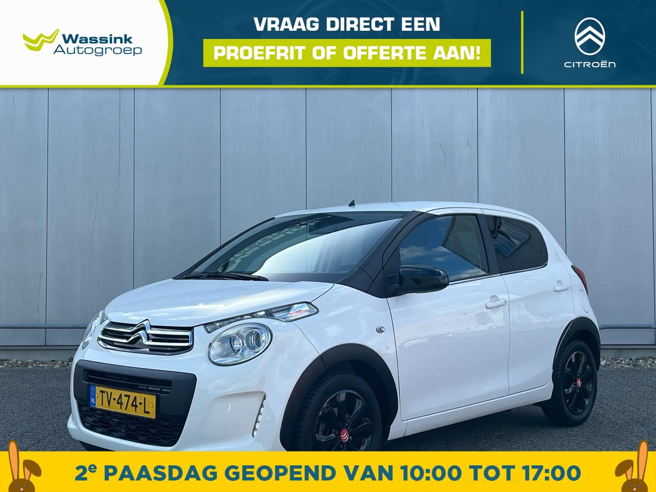 Citroën C1 - 1.0 VTi 72PK Urban Ride | Airco | Parkeercamera | Carplay/Android auto - AutoWereld.nl