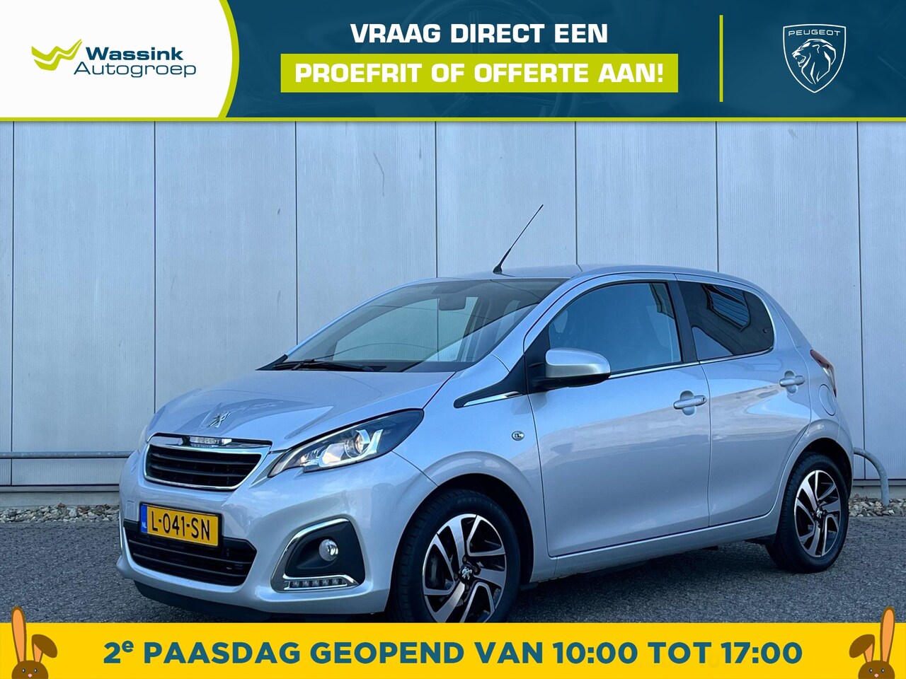 Peugeot 108 - 72pk 5 Drs Allure | Carplay/android auto | DAB | AchteruitrijCamera | Airco - AutoWereld.nl
