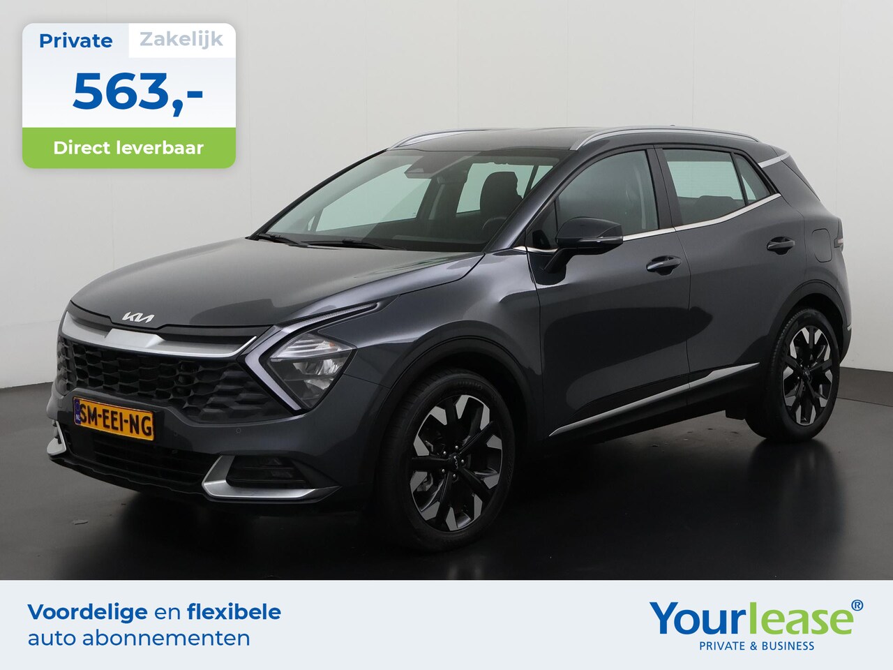 Kia Sportage - 1.6 T-GDi Plug-in Hybrid AWD DynamicLine | All-in 563,- Private Lease | Zondag Open! - AutoWereld.nl