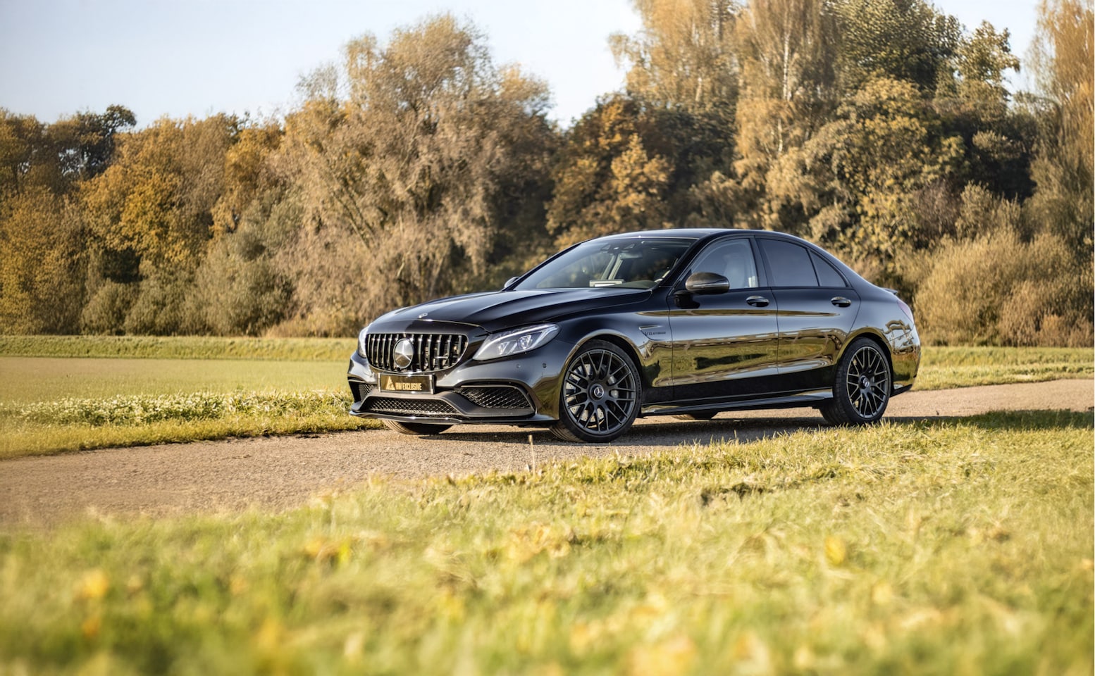 Mercedes-Benz C-klasse - AMG 63 | Pano | Ambient | Burmester | Memory | Carbon - AutoWereld.nl