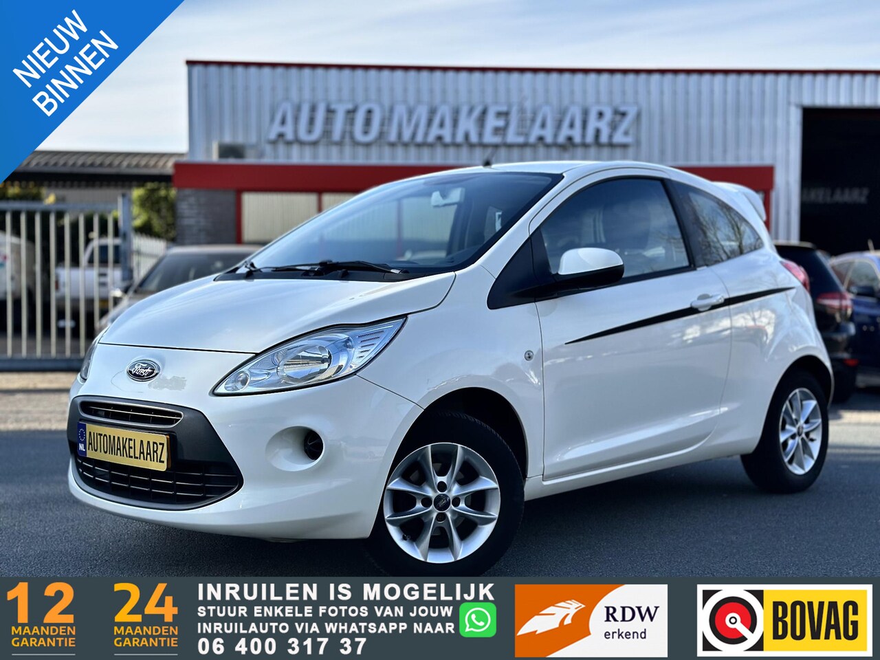 Ford Ka - 1.2 Cool & Sound DEALER ONDERHOUD|1E EIGENAAR|NAP - AutoWereld.nl