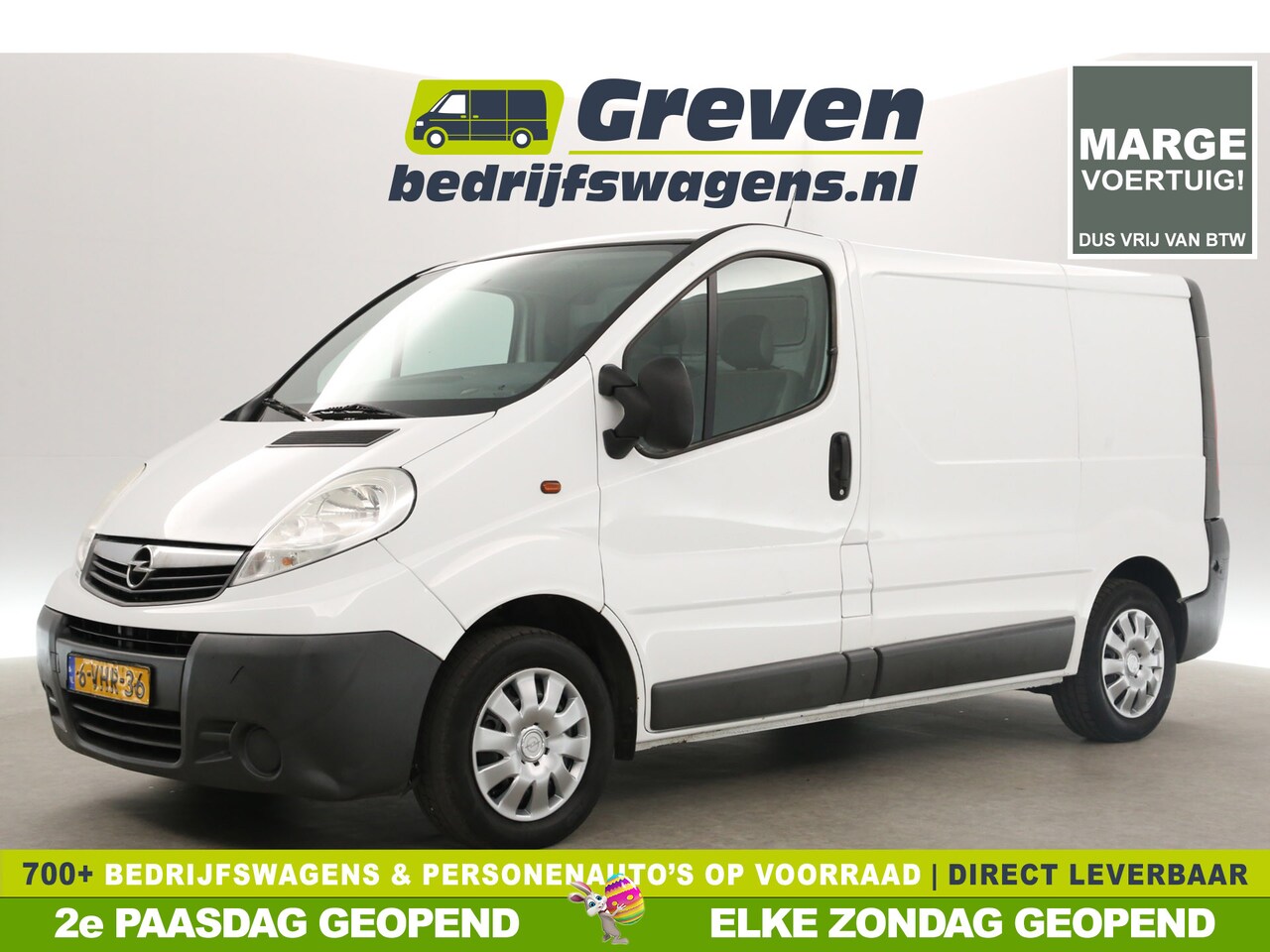 Opel Vivaro - 2.0 CDTI L1H1 | MARGE! | APK tot 08-2025 | Airco Trekhaak Parkeersensoren 3 Persoons Elekt - AutoWereld.nl