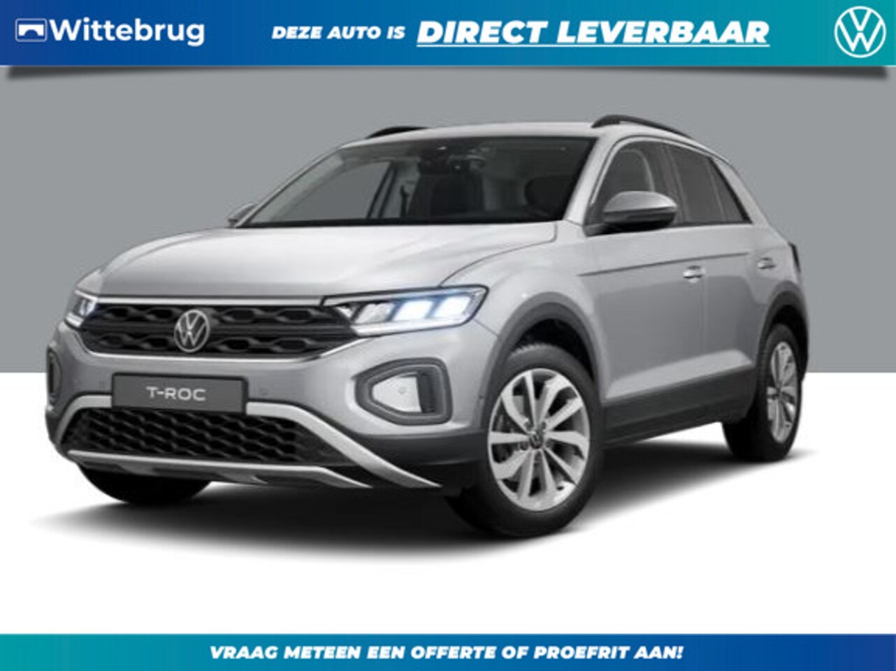 Volkswagen T-Roc - 1.5 TSI Life Edition !!!Profiteer ook van 2.000 EURO inruilpremie!!! - AutoWereld.nl