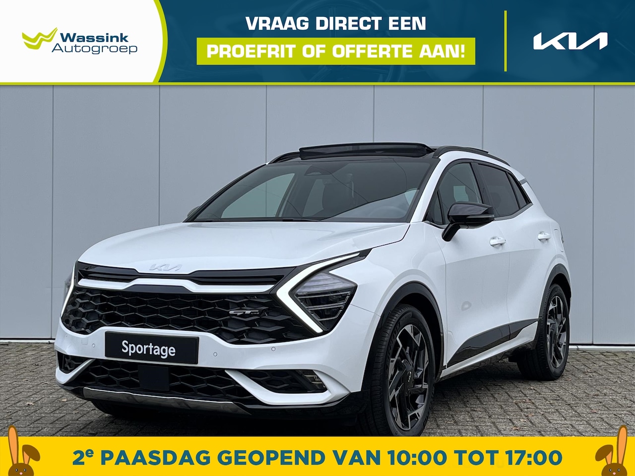 Kia Sportage - 1.6 T-GDi 160pk Mild Hybrid DCT7 GT-Line | Automaat | Stoelverwarming Voor + Achter | Stuu - AutoWereld.nl