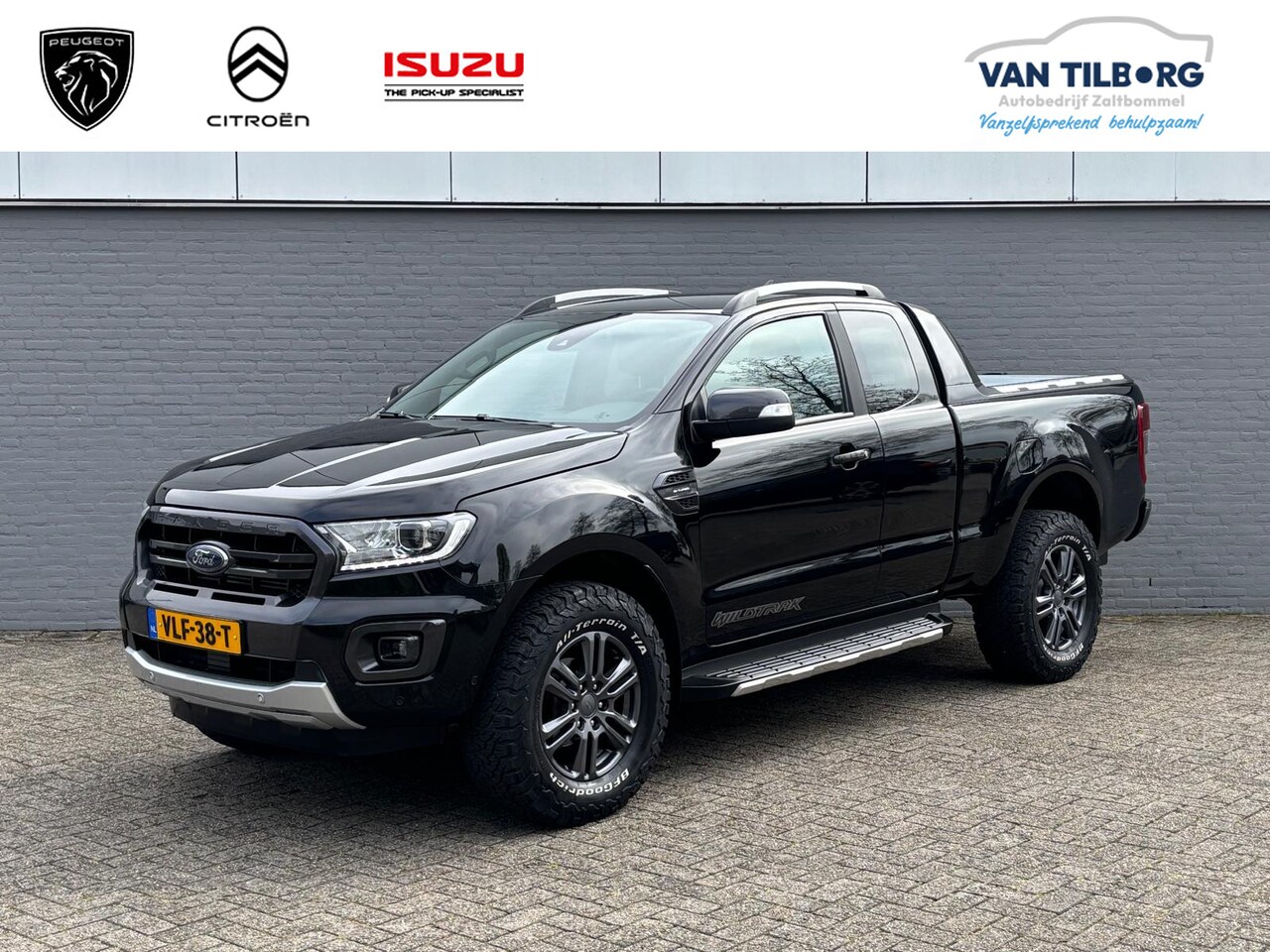 Ford Ranger - 2.0 EcoBlue Wildtrak Supercab | Wildtrak Rollertop | Trekhaak | BF Goodrich / All Terrain - AutoWereld.nl
