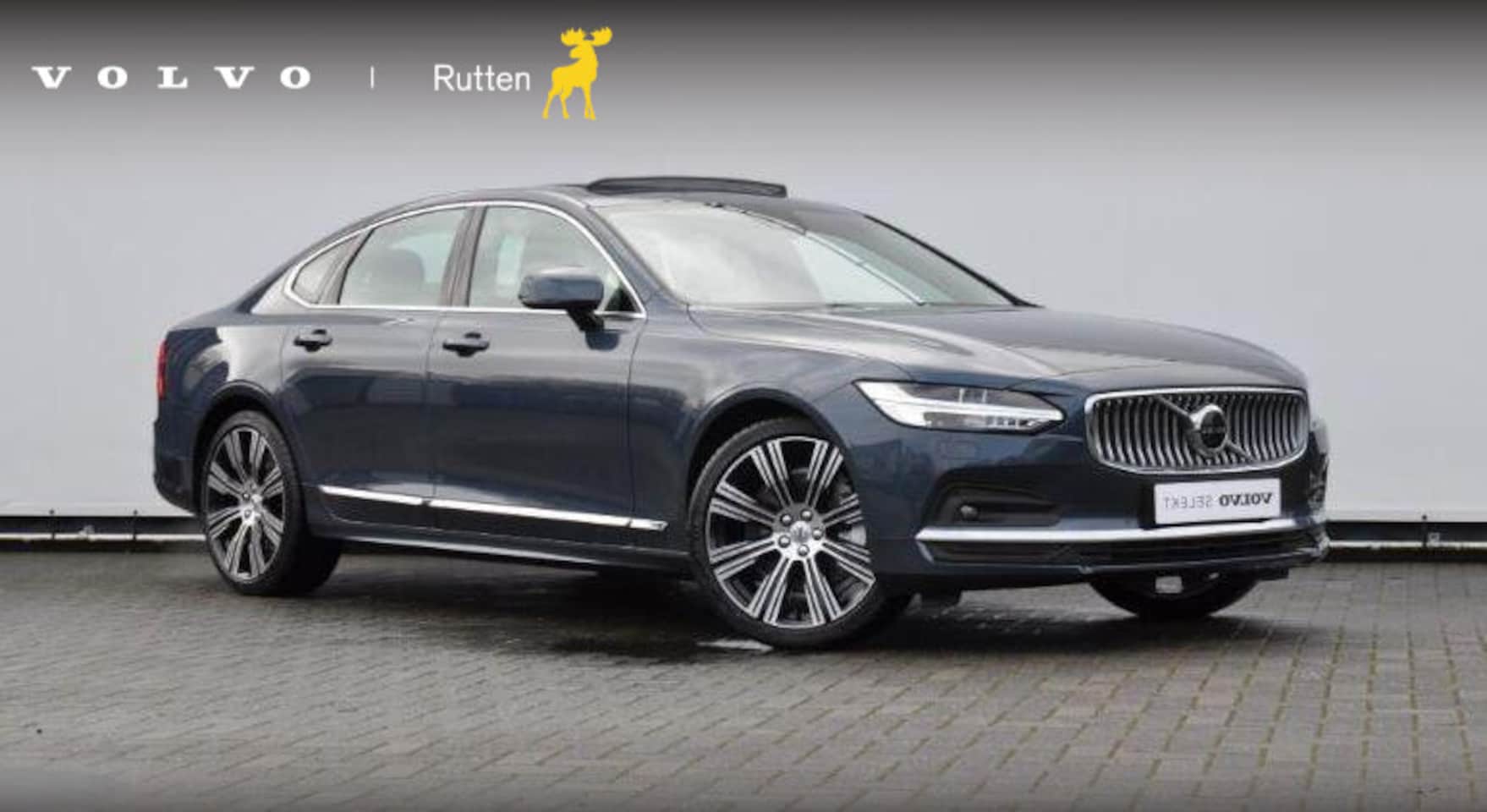 Volvo S90 - B5 264PK Automaat Ultimate Bright / Adaptive cruise control/ Parkeersensoren met camera/ H - AutoWereld.nl