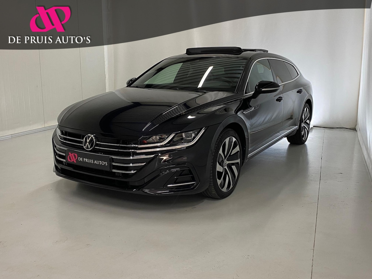 Volkswagen Arteon - 1.4 TSI eHybrid R-Line 360° Camera  Pano Trekhaak ACC Vol Leer Memory 19 Inch Montevideo M - AutoWereld.nl