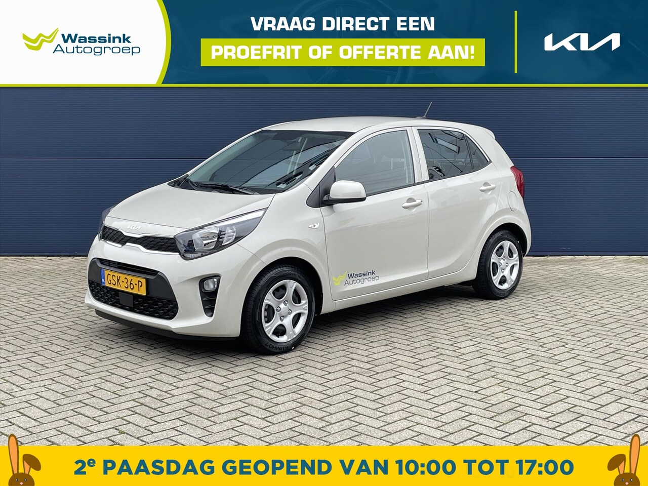 Kia Picanto - 1.0 DPi 67pk 4-zits ComfortLine | Airco | Bluetooth | Cruise Control | - AutoWereld.nl
