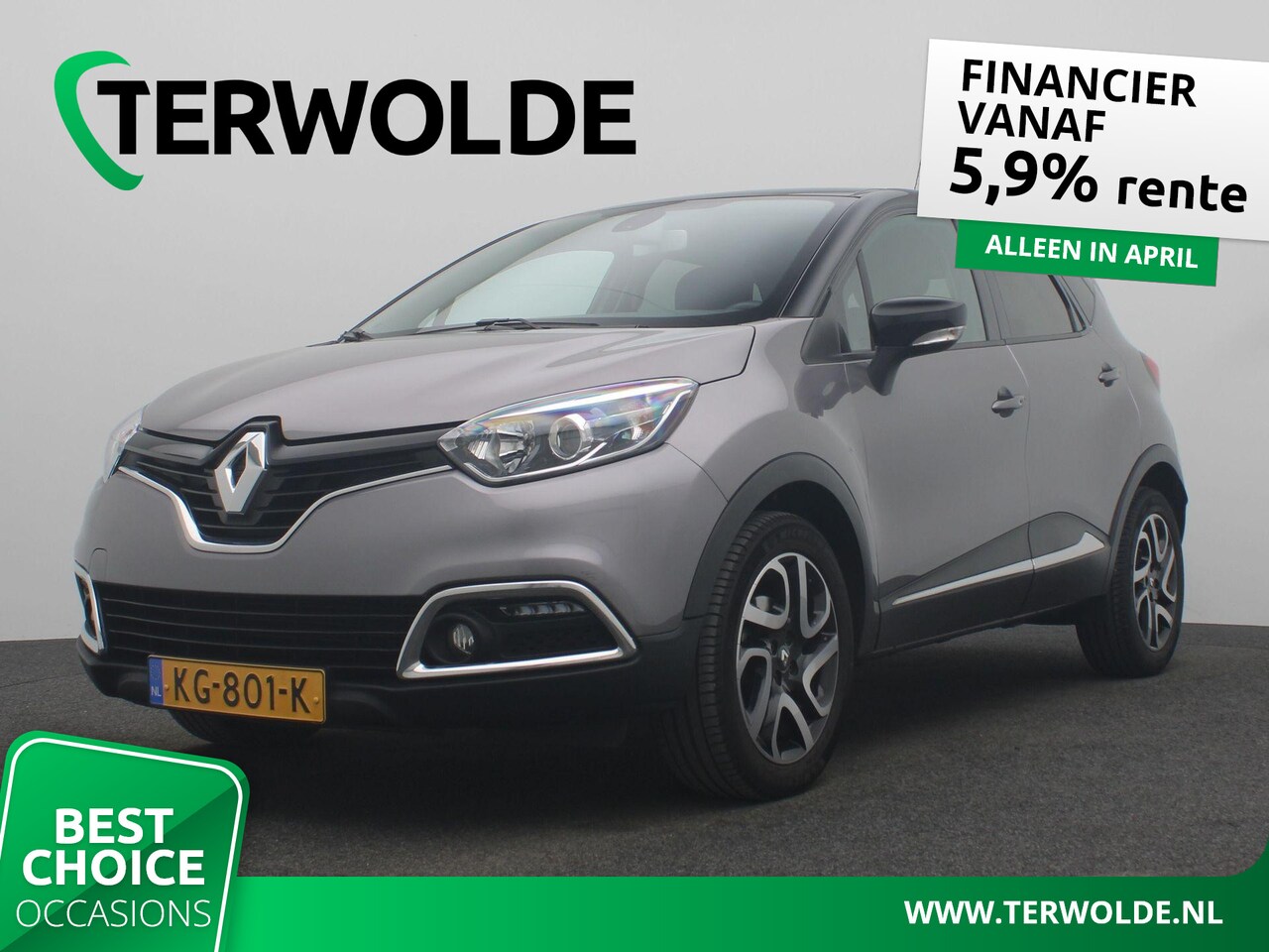 Renault Captur - 1.2 TCe 120 Dynamique | AUTOMAAT | Trekhaak | Parkeercamera | - AutoWereld.nl