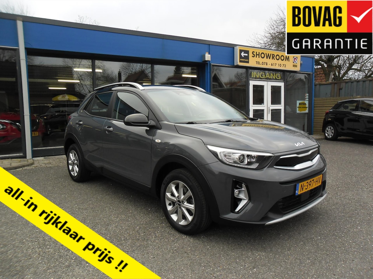 Kia Stonic - 1.0 T-GDi MHEV DYNAMIC LINE NAV AIRCO LMV CAMERA PDC 34969 KM RIJKLAARPRIJS - AutoWereld.nl