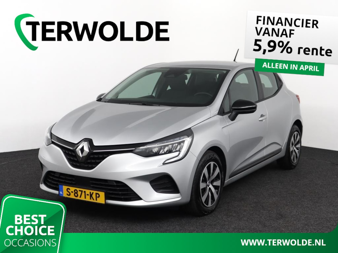 Renault Clio - 1.0 TCe 90 Equilibre | Parkeersensoren | Airco | Apple Carplay/Android auto | - AutoWereld.nl