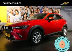 Mazda CX-3 - 2.0 SkyActiv-G 120 TS * Automaat, Trekhaak, Stoelverwarming, Sensoren achter - Vandaag kop