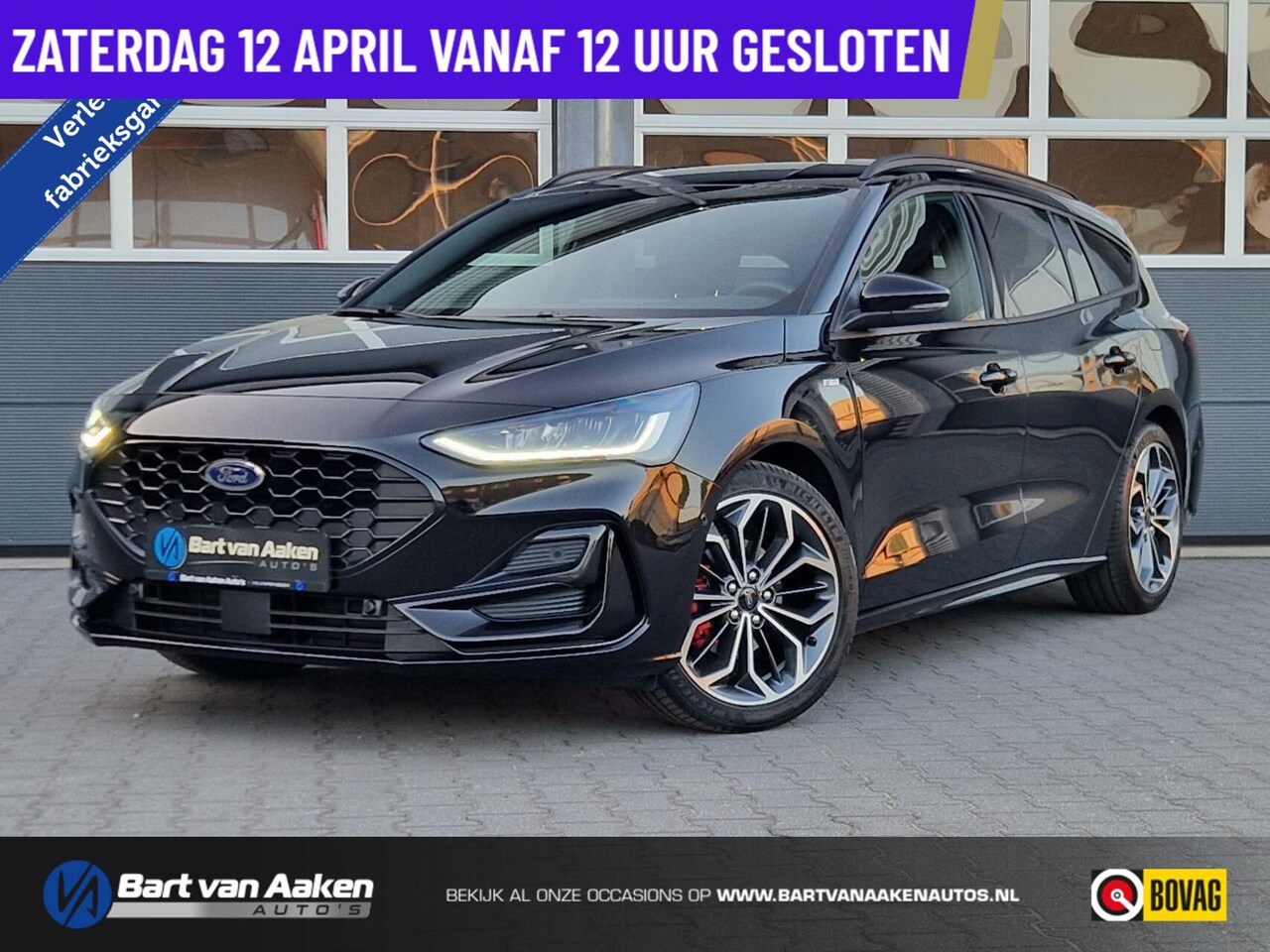 Ford Focus Wagon - 1.0 155PK Hybrid Aut. ST Line X 18 Inch Virtual Cockpit Winterpack - AutoWereld.nl