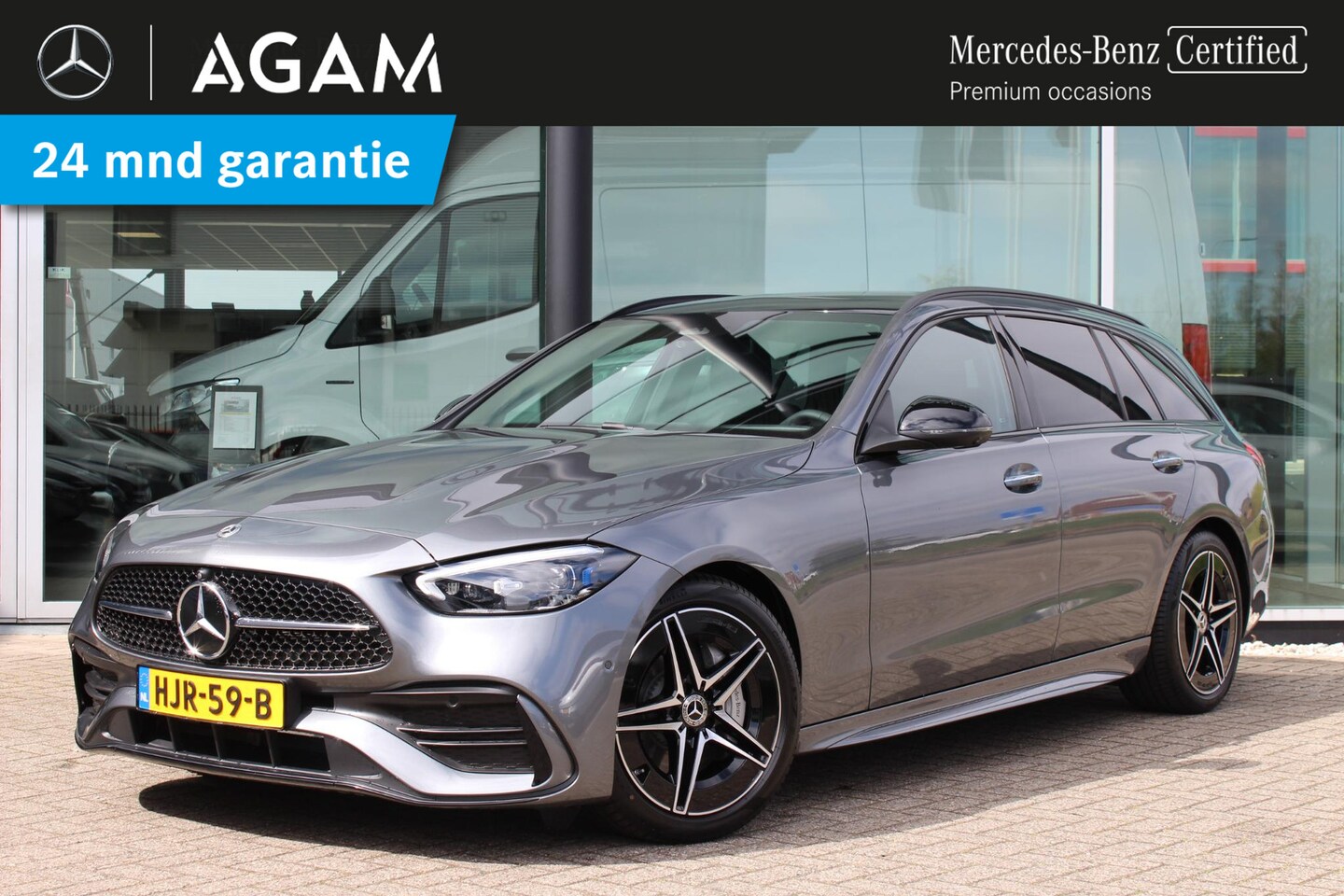 Mercedes-Benz C-klasse Estate - 180 AMG Line Premium PLUS | Panorama dak | Trekhaak - AutoWereld.nl