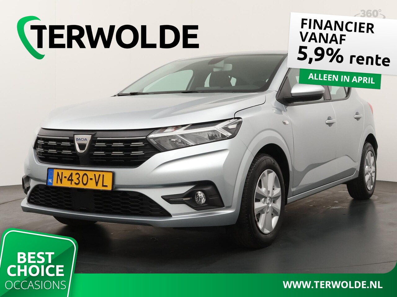 Dacia Sandero - 1.0 TCe 100 Bi-Fuel Comfort 1.0 TCe 100 Bi-Fuel Comfort - AutoWereld.nl