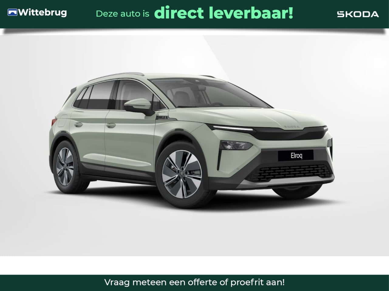 Skoda Elroq - 85 Business Edition Business upgrade pakket Clever / 19 inch Regulus - AutoWereld.nl