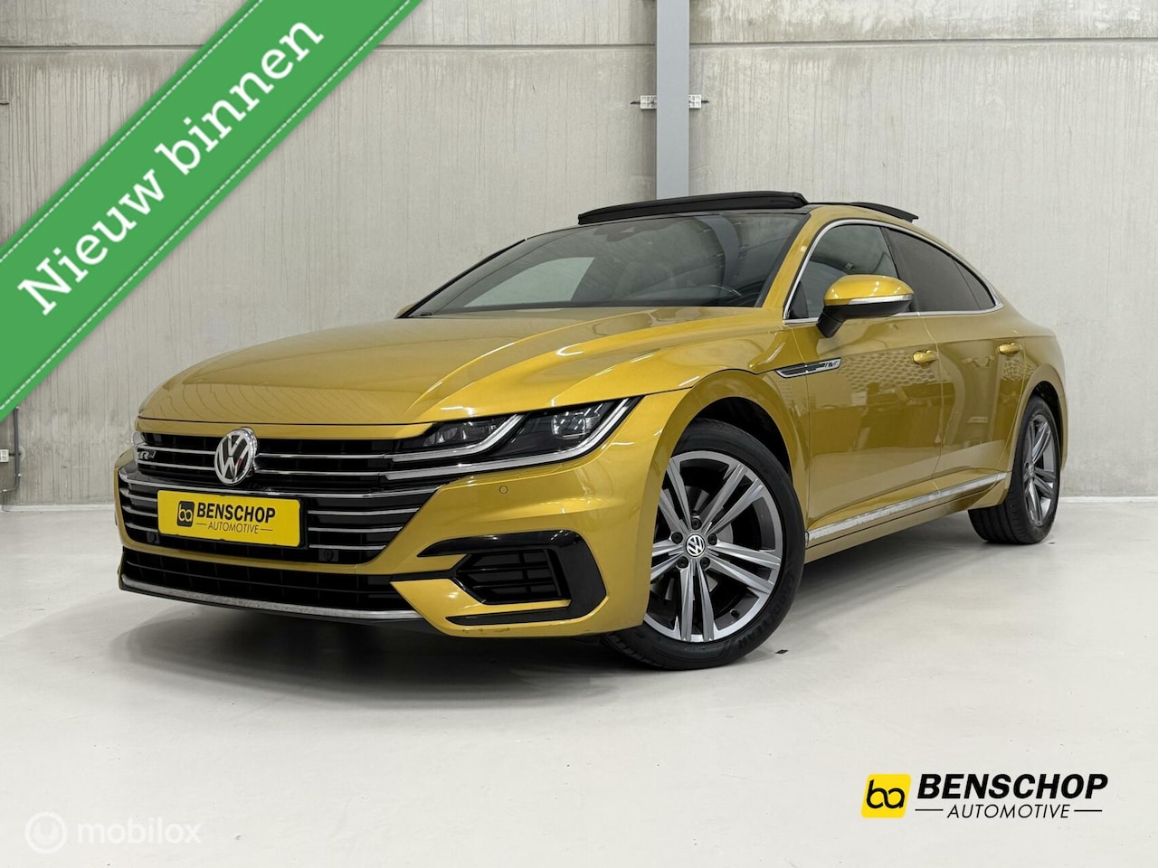 Volkswagen Arteon - 2.0 TSI R-Line Panodak Virtual Carplay Leer Navi Camera LED - AutoWereld.nl