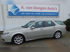 Saab 9-5 - 2.0T ARC Automaat, Leer, Navi, PDC, Trhaak, Keurig